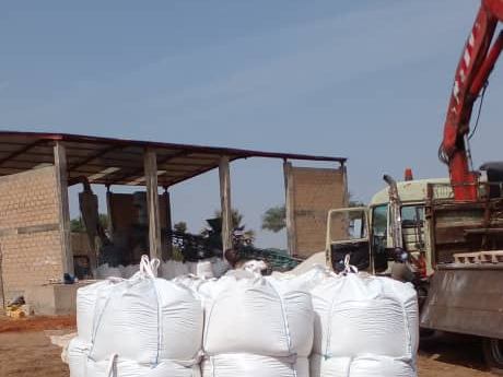 Big-bags d’une tonne prêts à livrer